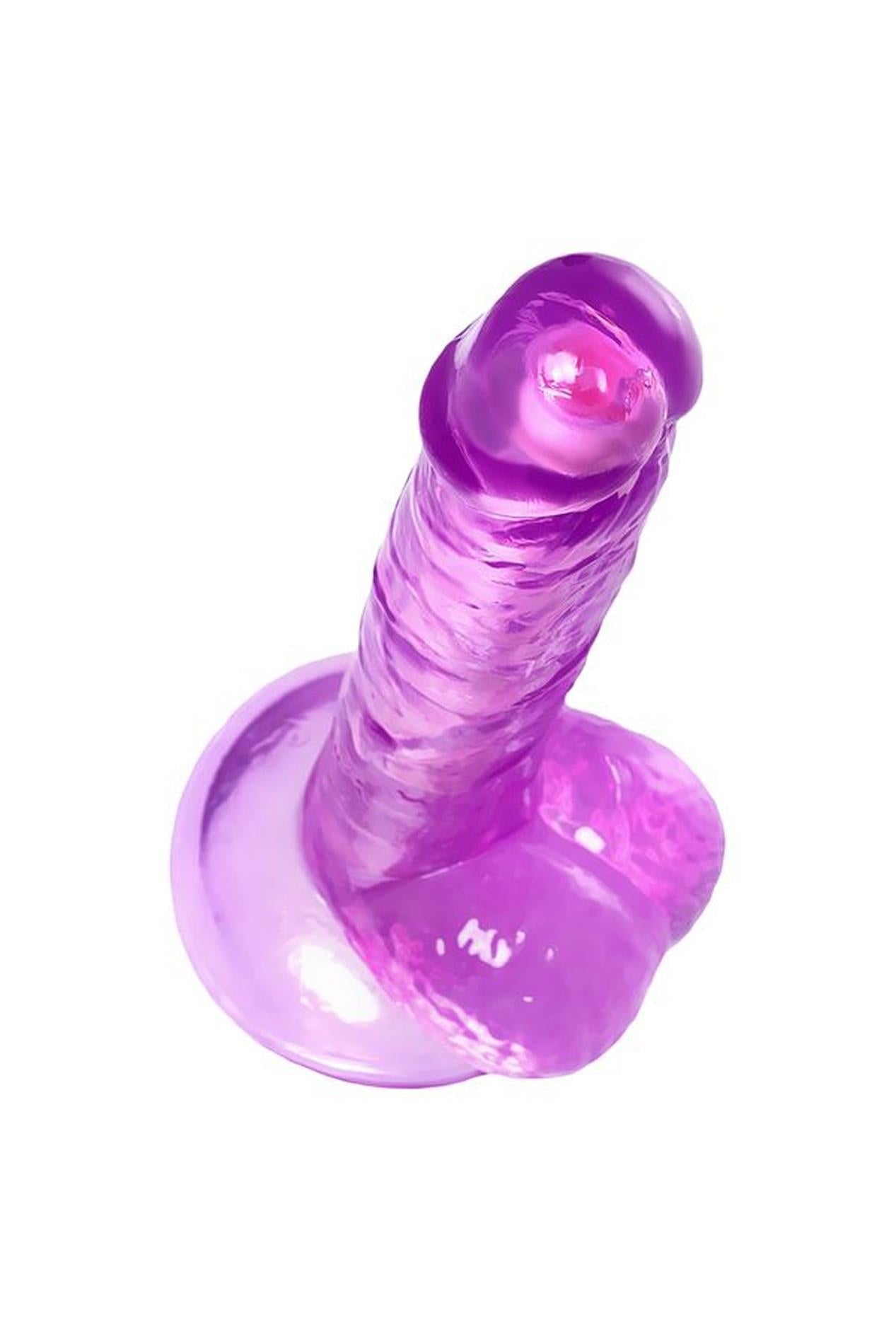 Celiam A Toys Dildo Realist Flexibil Violet 20,5 cm