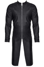 Palton Regnes Fetish Planet wetlook negru L