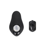 Au! Plug anal vibrant cu electrostimulare și inel, 14,5 cm