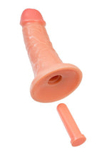 Dildo realist Caliber RealStick, culoarea pielii, PVC, 18 cm, 6 cm