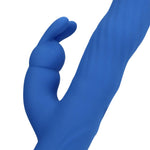 Vibrator Loveline Wiggle iepuraș albastru 24 cm