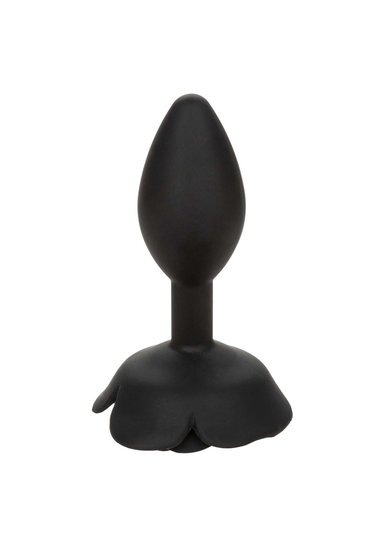 Dop anal din silicon Calexotics Forbidden Rose, mare, negru