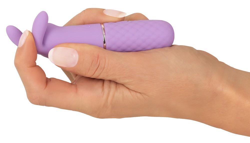 Vibrator Cuties Mini Bunny Mov USB 10.8 cm