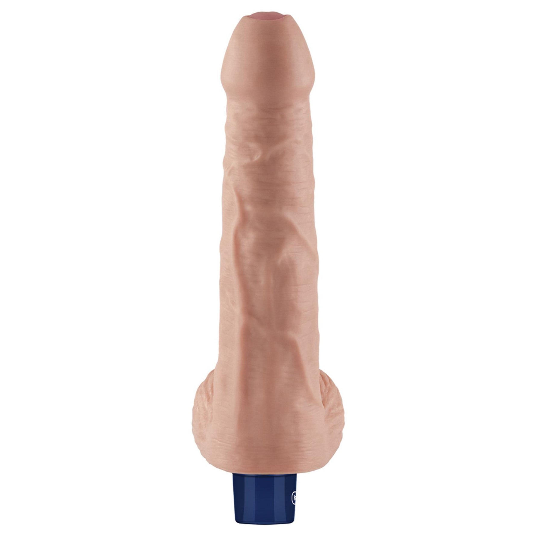 Dildo vibrant realist cu USB Lovetoy Real Softee 23 cm Flesh