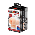 Masturbator Crazy Bull Andy TPR, culoarea pielii, impermeabil