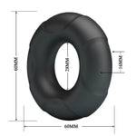 Inel Arvell Crazy Bull din silicon rezistent la apă 2,8 cm