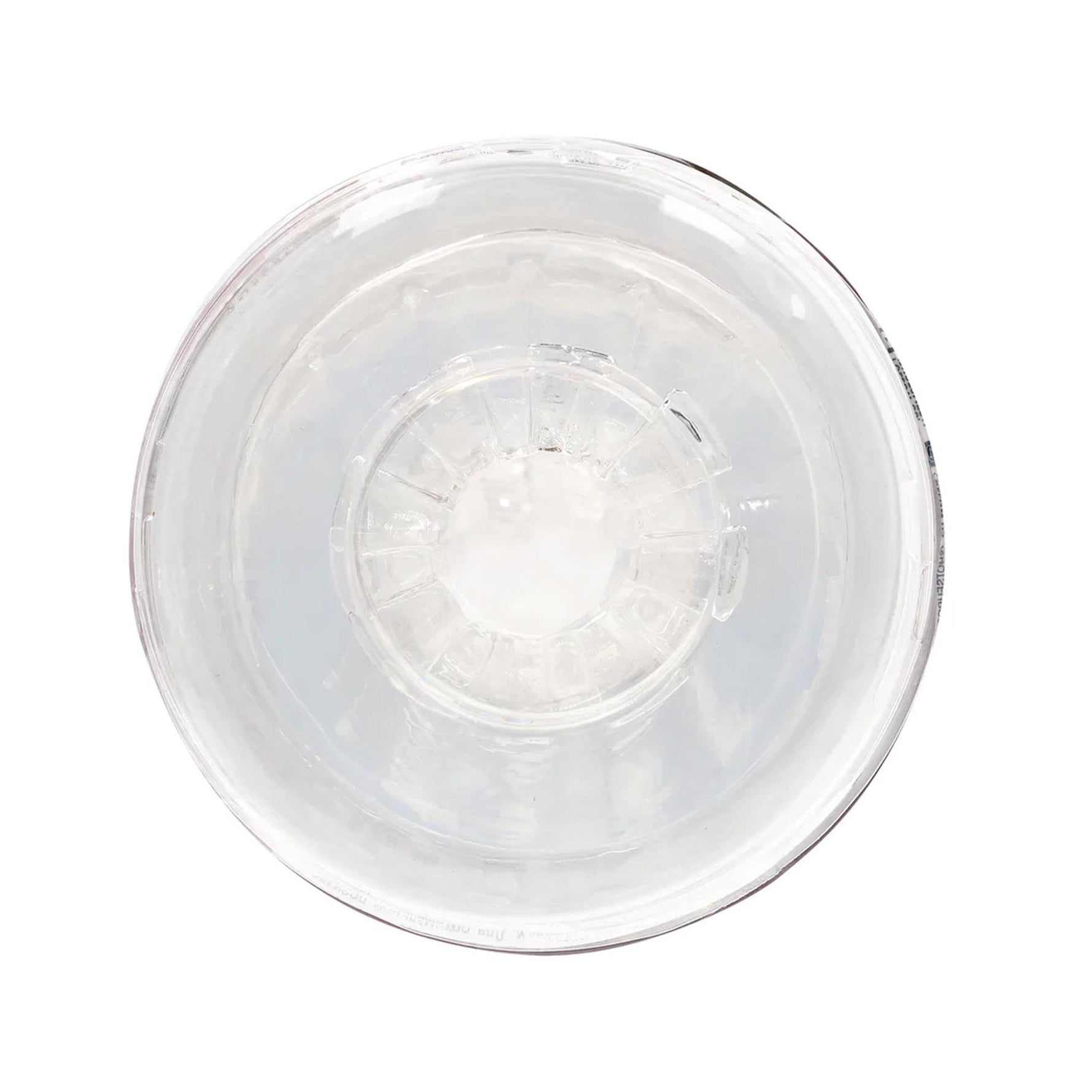 Masturbator texturat Easy Rider RealRock transparent 21 cm