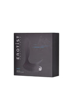 Masaj prostată Erotist din silicon negru 14 cm