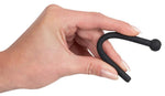 Dop pentru penis Piss Play din silicon Dop pentru penis negru 11,8 cm