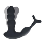 Aparat de masaj pentru prostată Levelz cu cap rotativ, silicon, negru, 16,8 cm