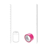 Bandă de legare PVC Ouch roz 20m
