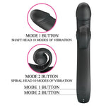 Vibrator Pretty Love Selma Snail Rabbit Negru
