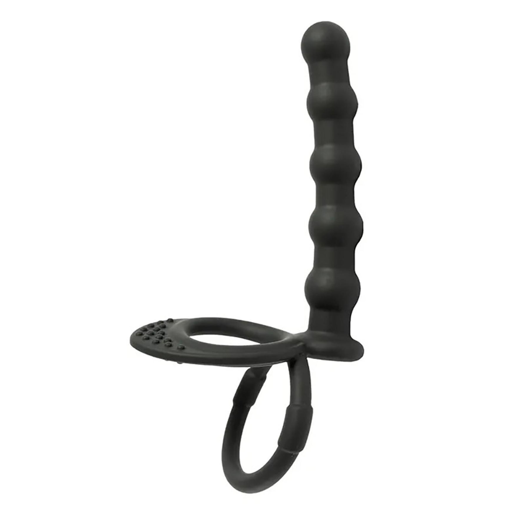 Dildo strapon din silicon fantezie pentru dublă penetrare 13,5 cm