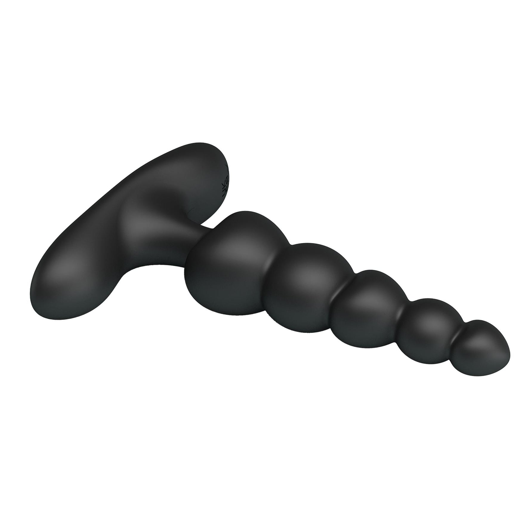 Plug anal vibrant din silicon Corban Pretty Love cu mărgele