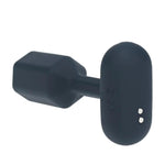 Dop anal vibrant hexagonal din silicon Levelz, negru, S