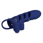 Pretty Love Extensor de penis vibrant din silicon cu 10 funcții