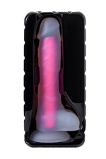 Dildo cu gel Peter Glow Beyond Pink Glow 16,5 cm