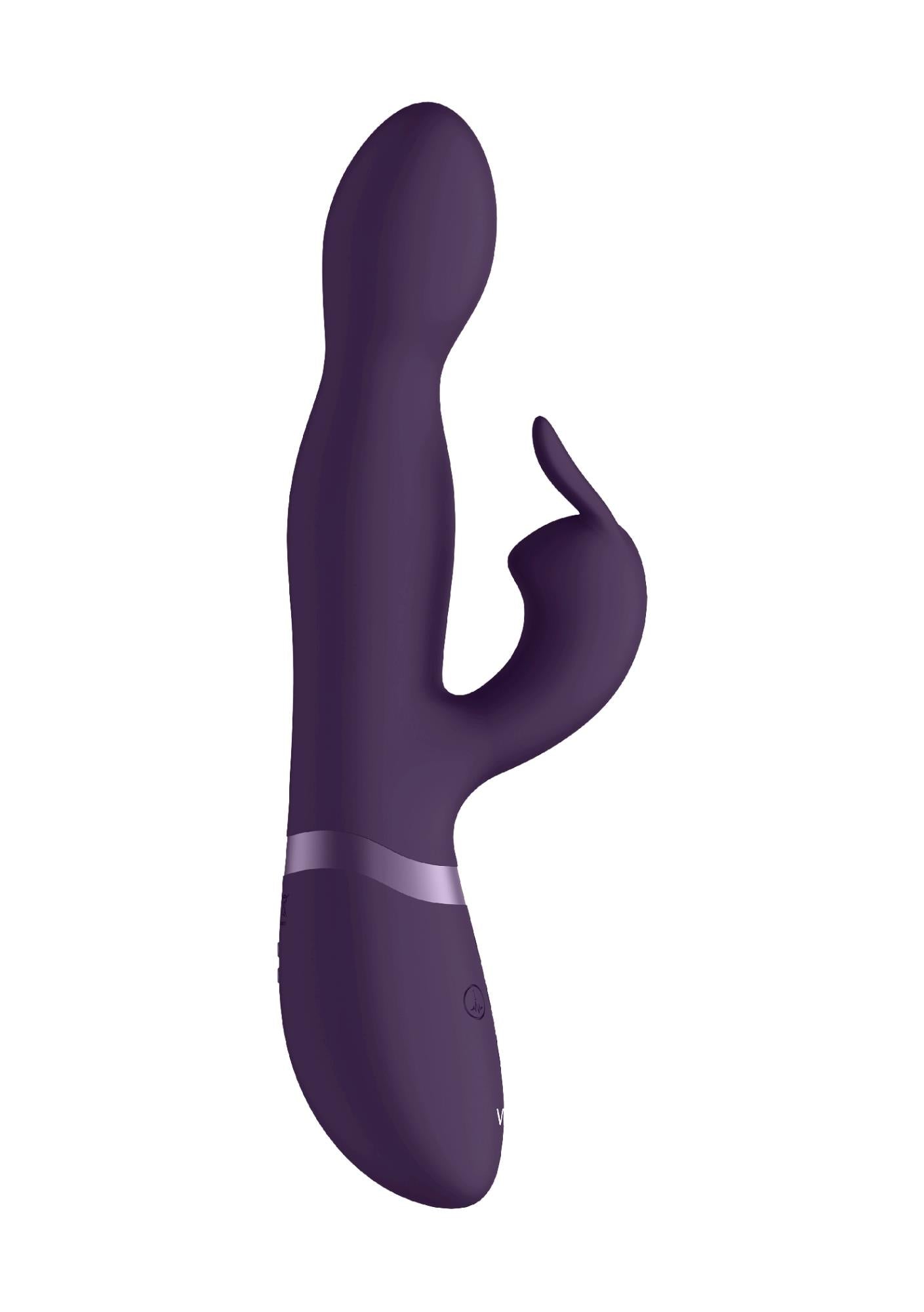 Vibrator Niva ShotsToys Iepuraș Violet USB 360 de grade