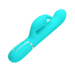 Vibrator Pretty Love Coale Twinkled Bunny cu 7 funcții de vibrație