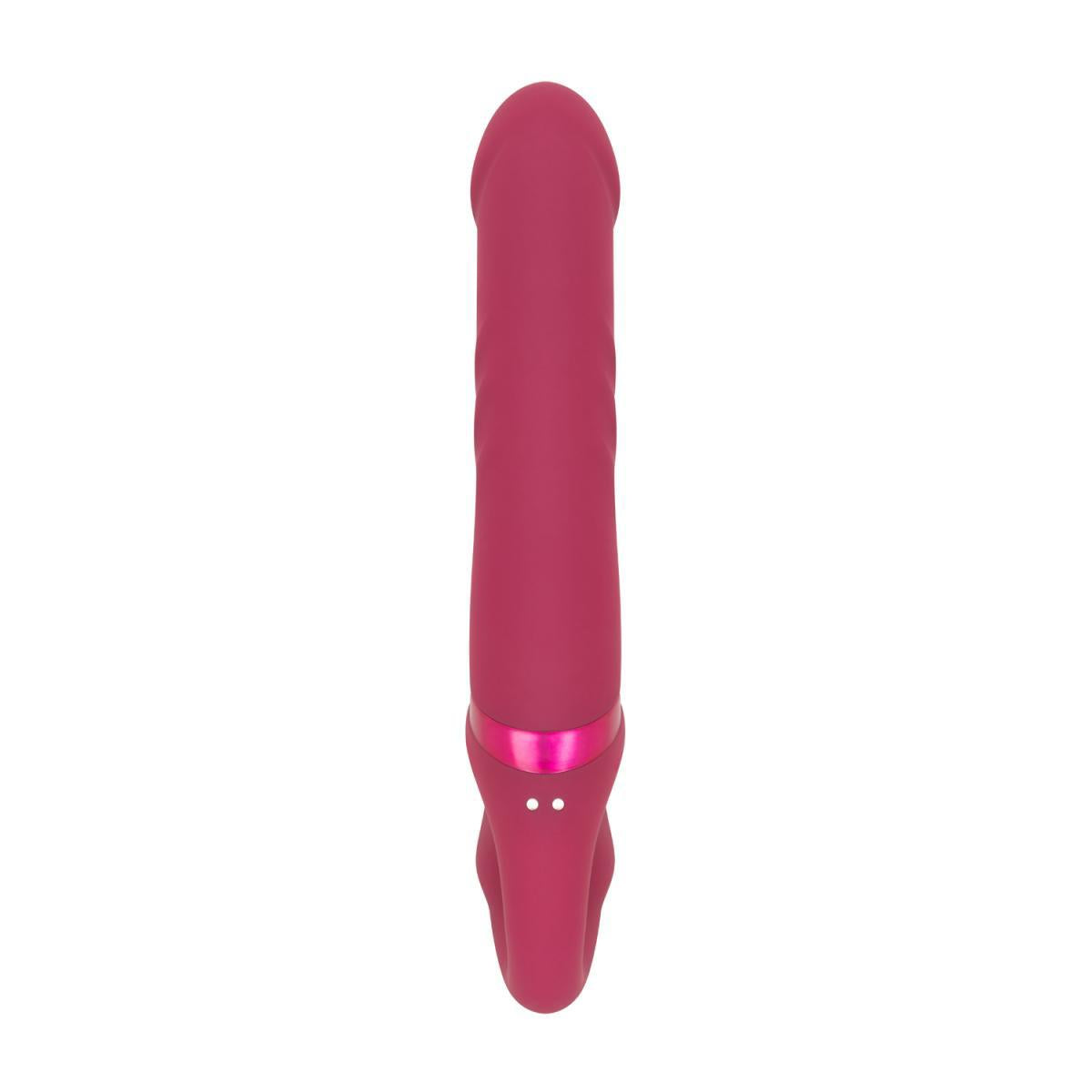 Vibrator dublu fără bretele Lovense Lapis din silicon, impermeabil, USB
