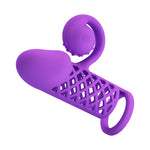 Stimulator clitoridian Romance pentru extinderea penisului, 10 vibrații, USB