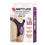 Chiloți Pretty Love Caldric III Universal Purple Harness