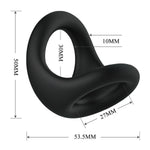 Inel pentru penis Crazy Bull Nestor din silicon super moale