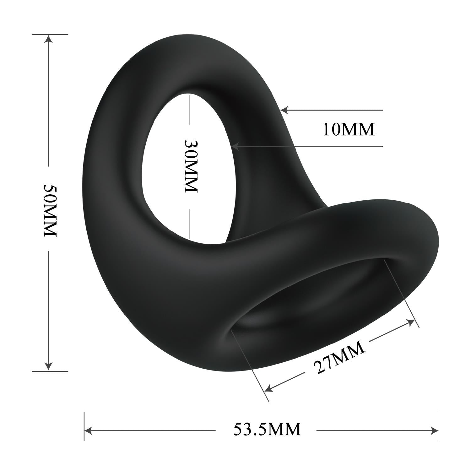 Inel pentru penis Crazy Bull Nestor din silicon super moale