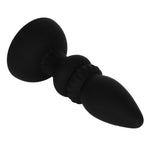 Dop anal vibrant din silicon Fox seria B cu aplicație 14 cm