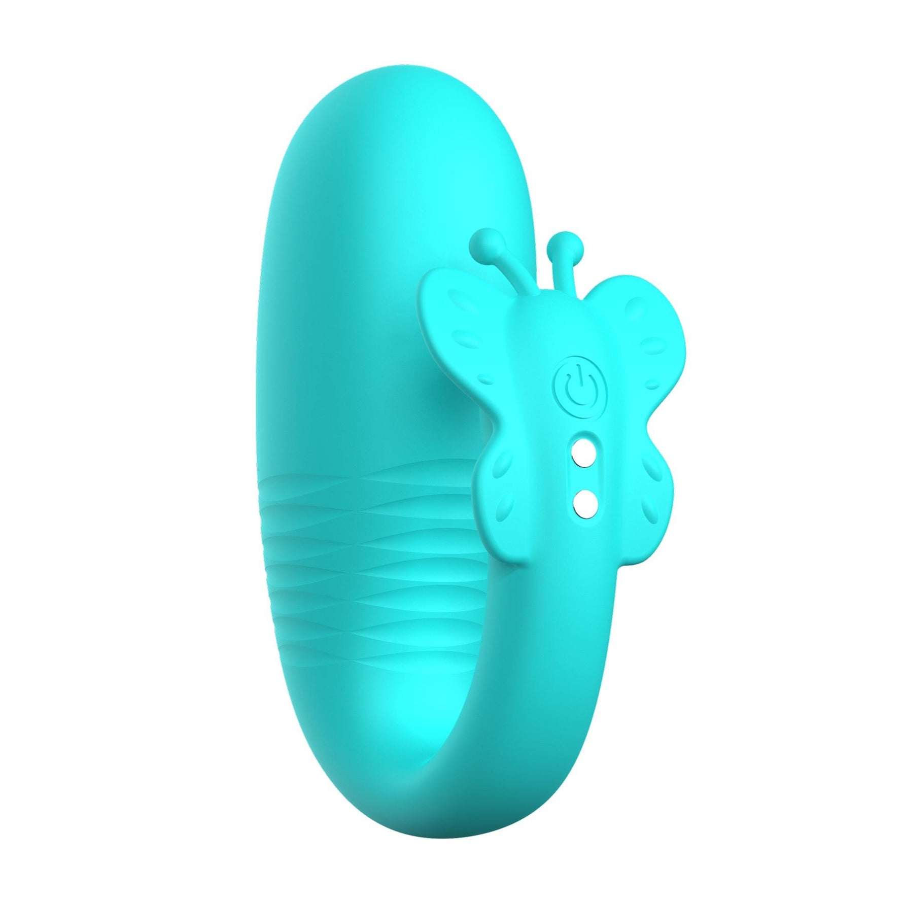 Vibrator Pretty Love Remi din silicon cu formă de ou glisant și aplicație