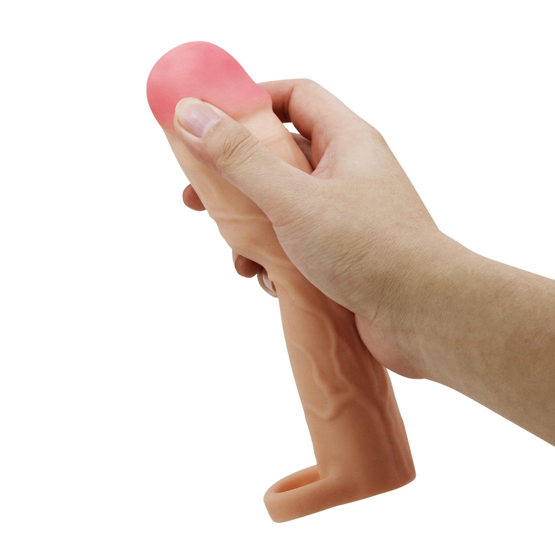 Pretty Love Gerd Flesh TPR Extensor de penis 76mm