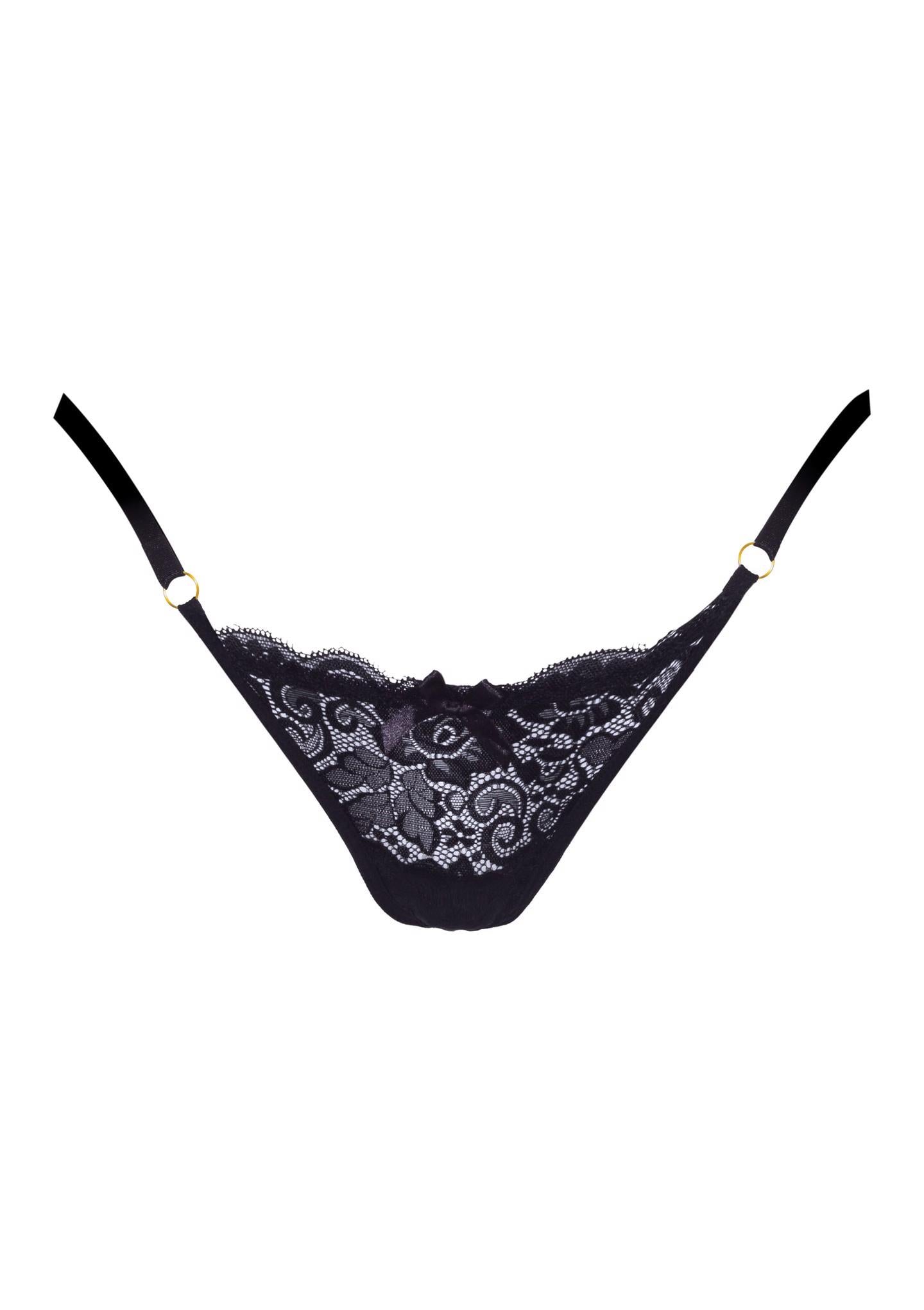 Stimulator de chiloți ToyJoy Angel, negru, cu telecomandă USB