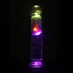 Vibrator realist RealRock transparent 22 cm
