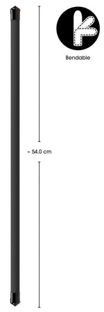 Inel flexibil pentru penis și testicule Bad Kitty 54 cm