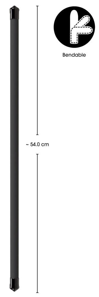 Inel flexibil pentru penis și testicule Bad Kitty 54 cm