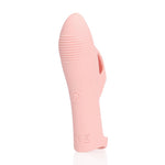 Vibrator pentru deget Loveline din silicon, roz