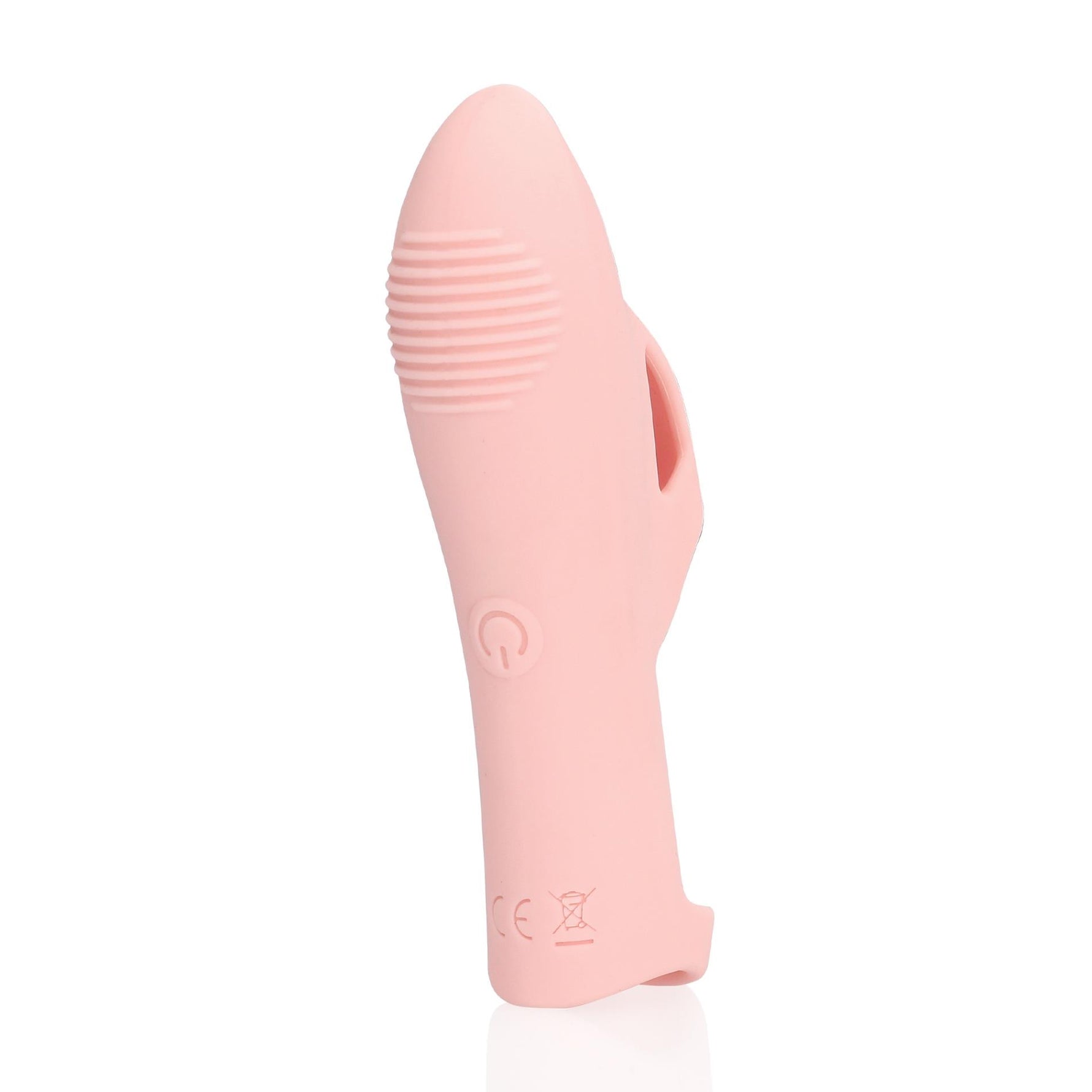 Vibrator pentru deget Loveline din silicon, roz