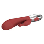 Vibrator Pretty Love Rasmussen din silicon, model iepure, 30 de moduri
