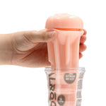 Masturbator vaginal RealRock Easy Rider Flesh TPE 21,5 cm