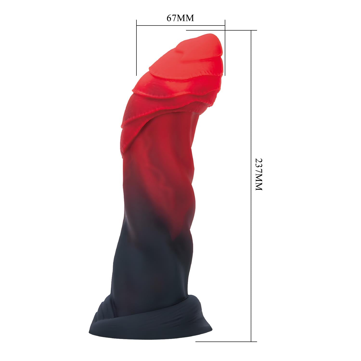 Dildo din silicon Power Monsters Infernal Goliath 25 cm