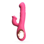 Vibrator iepuraș din silicon Crushious Mirenca 22,5 cm