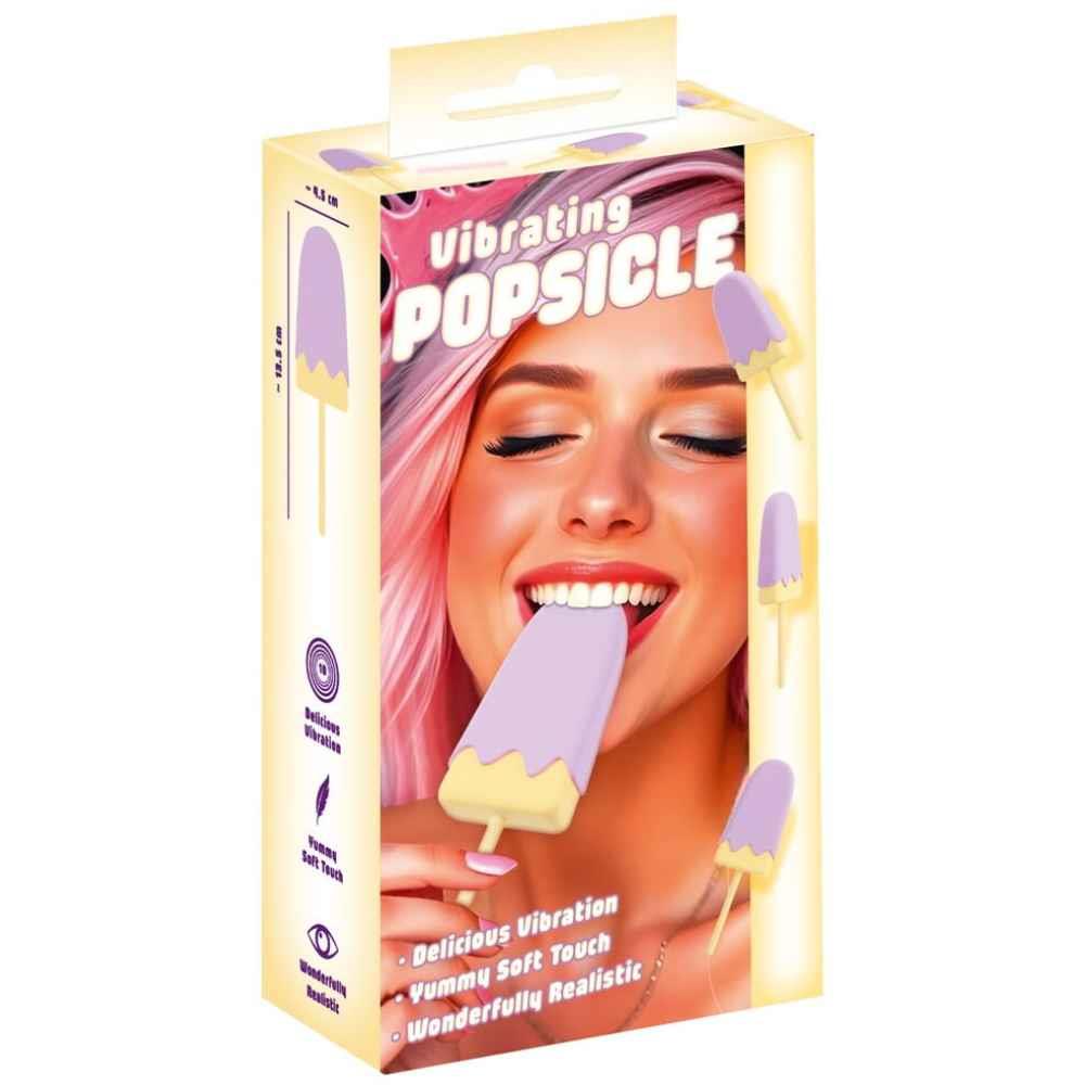 You2Toys Aparat de masaj vibrant pentru înghețată, silicon, USB, 13,5 cm