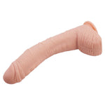Dildo cu ventoasă Baile Beautiful Alex, culoarea pielii, 28 cm