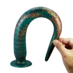 Dildo din silicon Power Monsters Verdant Titan Emerald 47 cm