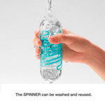 Masturbator Tenga Spinner Tetra Transparent 13 cm