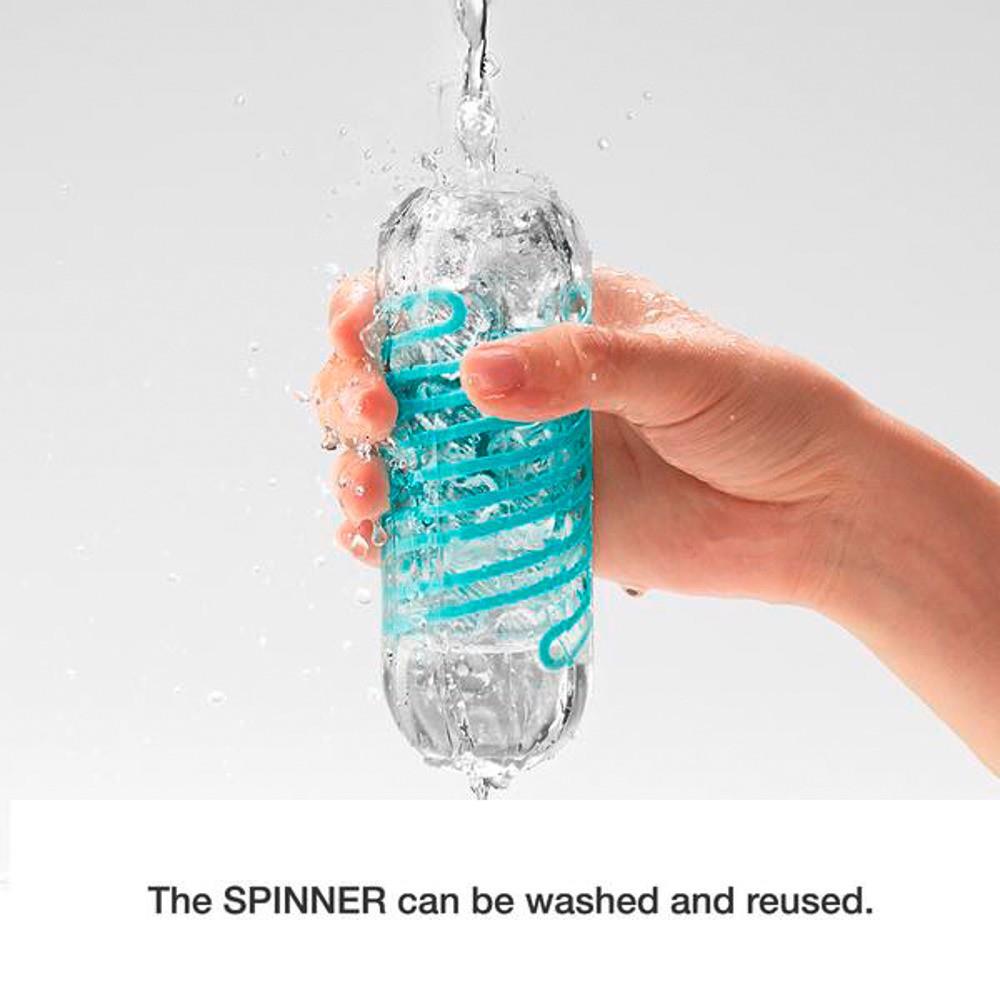 Masturbator Tenga Spinner Tetra Transparent 13 cm