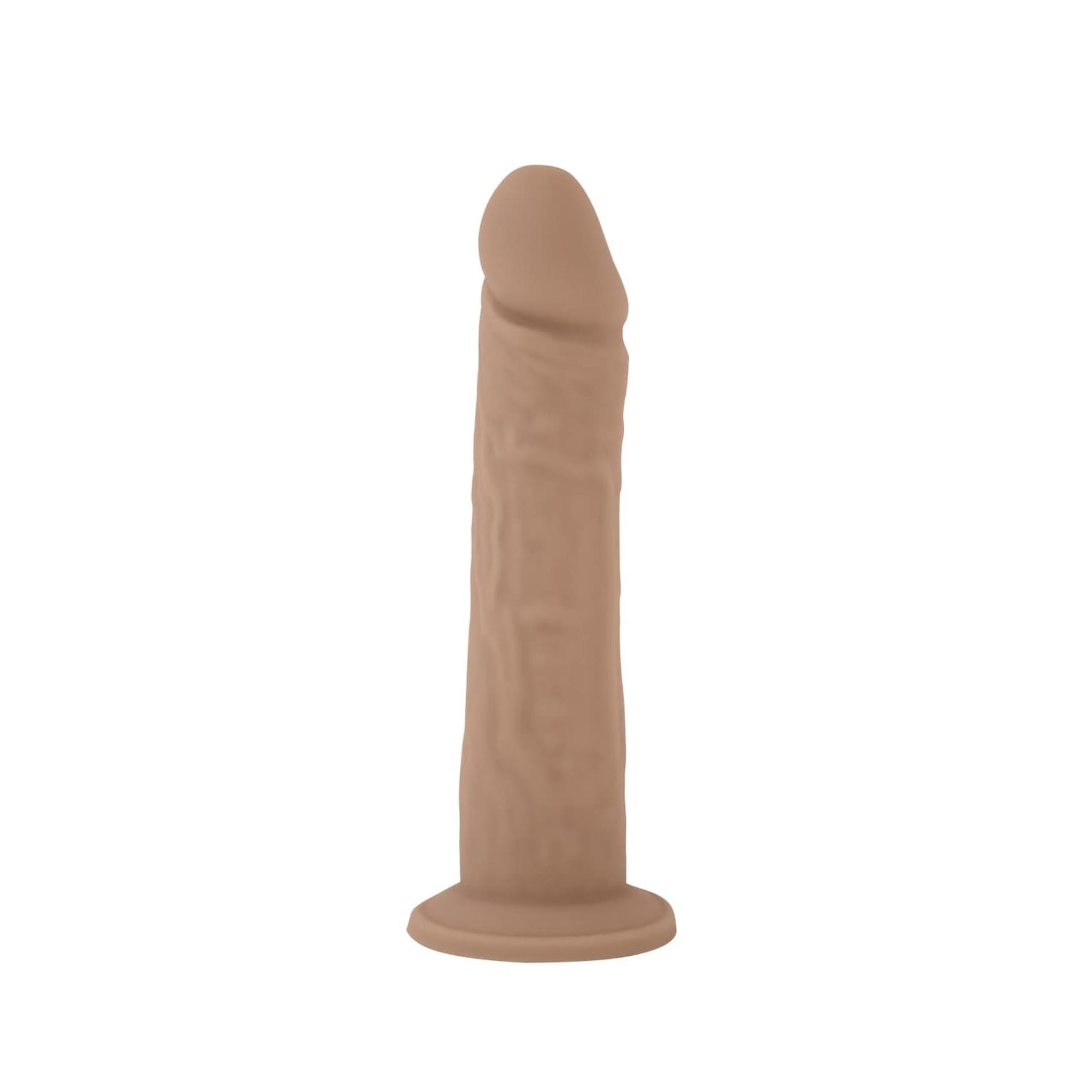 Dildo realist din silicon lichid Silexd cu ventuză 20 cm