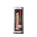 Dildo realist Silexd Real Skin Model 1 cu ouă 21 cm