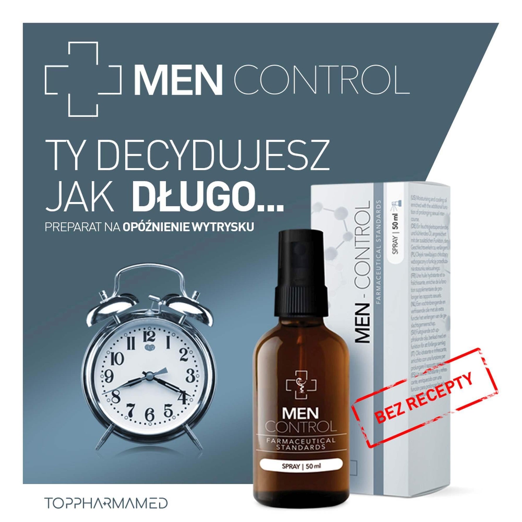 Spray pentru întârzierea ejaculării pentru bărbați, 50 ml