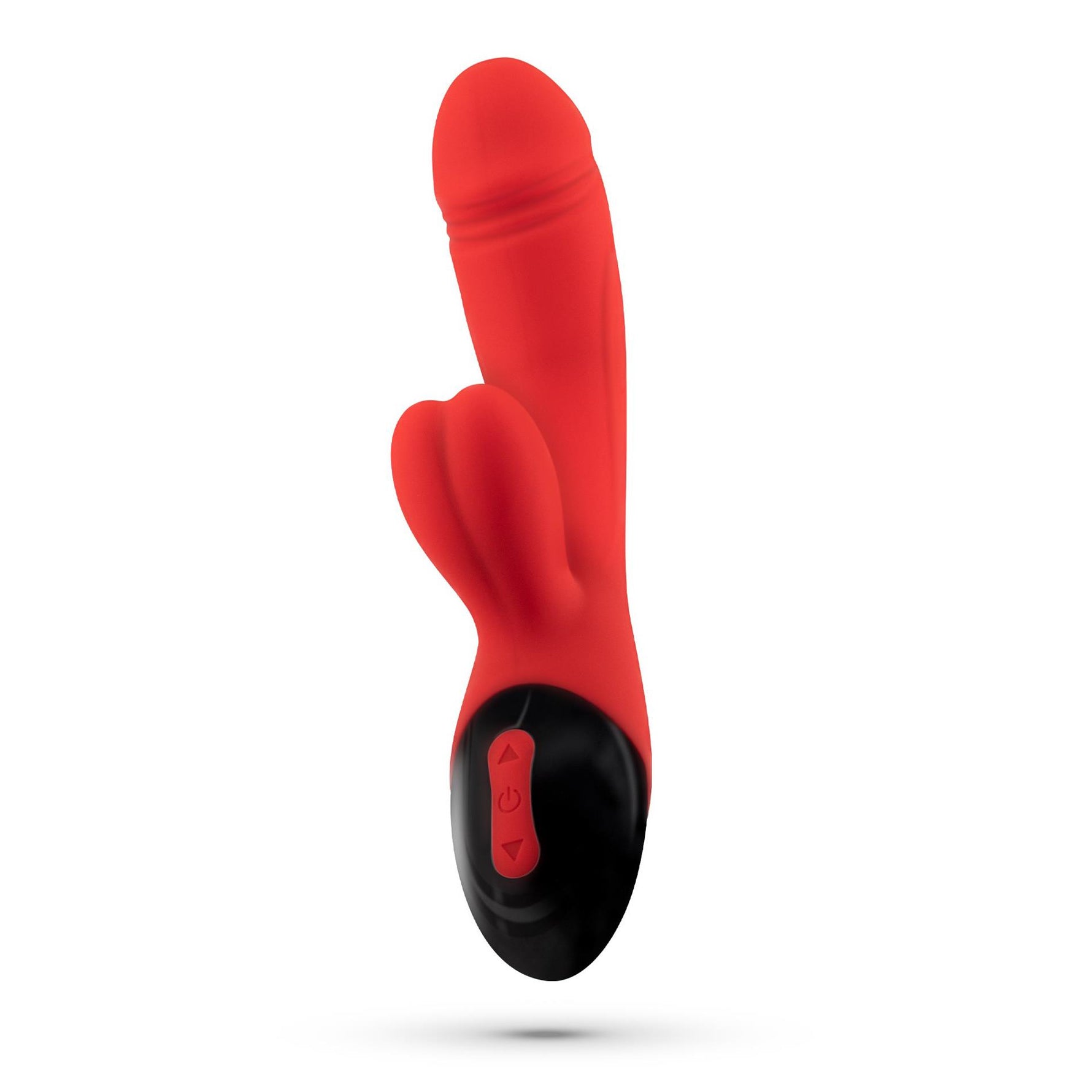 Vibrator USB Crushious Dare Dong din silicon, formă de iepuraș, 20 cm